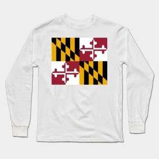 Maryland flag Long Sleeve T-Shirt